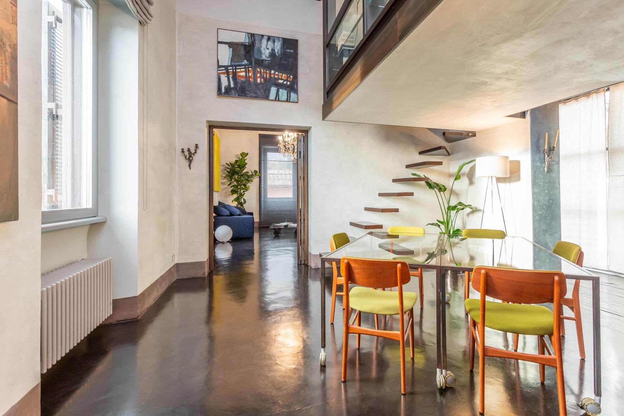 Iconic With Unique Colosseum View Apartment Rom